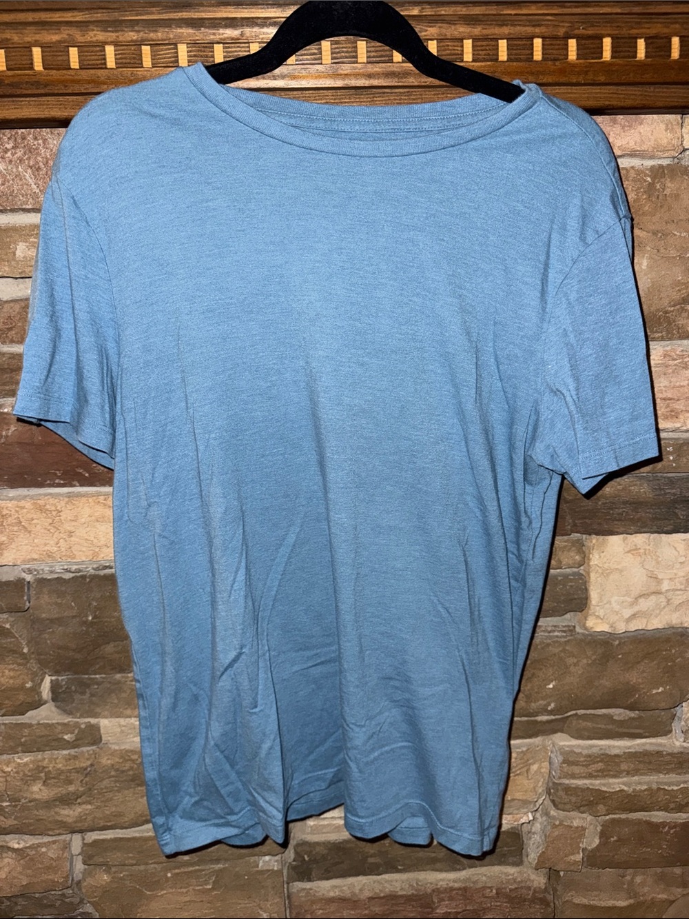 Goodfellow & Co Light Blue Short Sleeve Crew Neck Tee